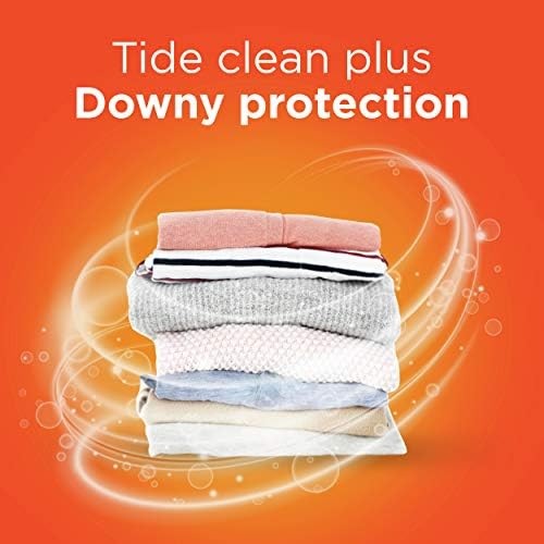 Tide Plus Downy Laundry Detergent Liquid Soap, April Fresh, 46 Fl Oz 29 Loads, 46 Fl Oz - Image 5