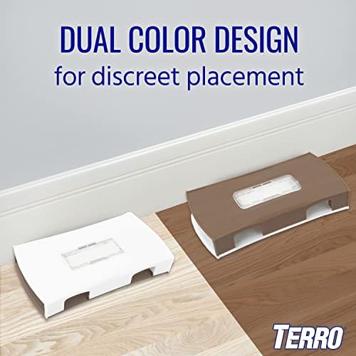 TERRO T3220 Refillable Spider & Insect Trap Attracts Pests with Hydro-tech Lure – Includes 2 Traps & 8 Glue Boards , Brown - Image 2