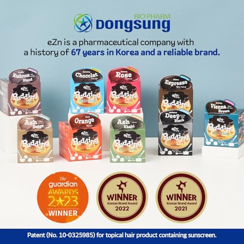 eZn Pudding Hair Dye Ammonia Free Semi-Permanent Self Hair Dye DIY Kit included contain Keratin Made in Korea Beauty (Ash Beige) - Image 7