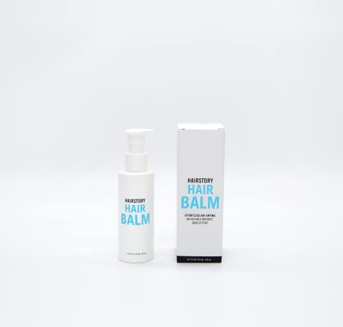 Hairstory Hair Balm, Moisturizing Air Dry Lotion, Leave In Conditioner Cream for All Hair Types, Adds Softness & Shine, Smooths Frizz, Defines Waves & Curls, 4oz - Image 7