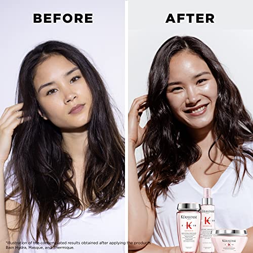KERASTASE Genesis Hair Mask | Anti-Breakage & Strengthening For Weak or Damaged Hair | Nourishes, Detangles, and Hydrates Hair | For Weakened Hair | Masque Reconstituant | 6.8 Fl Oz - Image 2