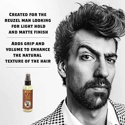 Reuzel Surf Tonic Hairspray - Fragrance Free - Adds Grip, Texture And Volume - Create A Windblown Style With Matte Finish - Exaggerates Hair'S Natural Texture - For All Hair Types - Image 2