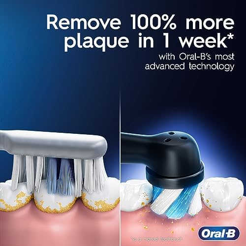 Oral-B iO Series 7 Electric Toothbrush with 2 Replacement Brush Heads, Black Onyx - Image 11