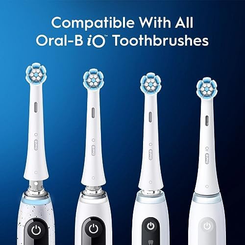 Oral-B iO Series Gentle Care Electric Toothbrush Replacement Brush Heads for an Oral-B Electric Toothbrush, 2 count, White - Image 3