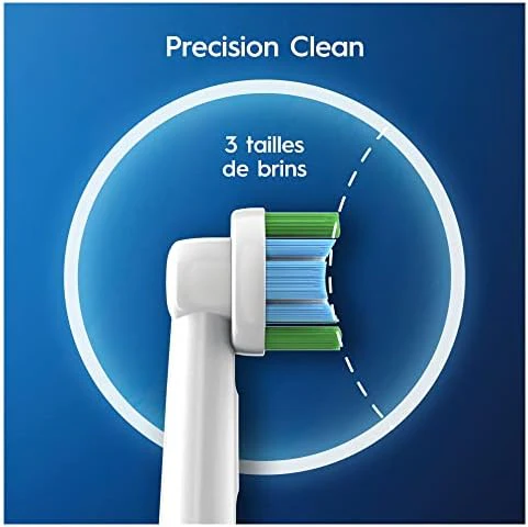 Oral-B Precision Clean Set of 10 Brushes with Cleanmaximiser Technology Special Format Letterbox 10 Units - Image 3