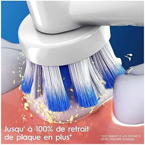 Oral-B Sensitive Clean Replacement Brush Heads x 8 Original Refill for Electric Toothbrush, White, 200 gram - Image 7