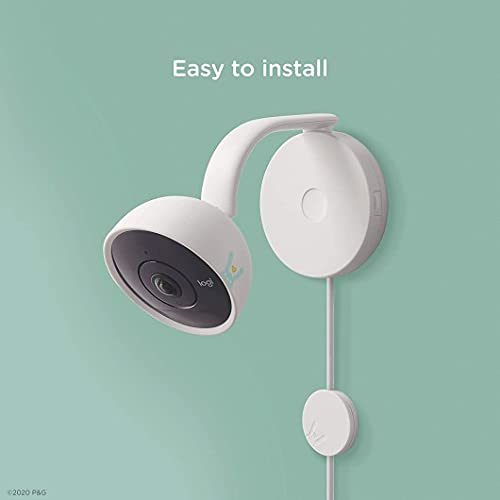 Lumi by Pampers Smart Baby Monitor: HD Video Baby Monitor (with camera and audio), Wifi, Night Vision, Temperature & Humidity Tracking - Compatible with the Lumi Smart Sleep System (Sold Separately) - Image 6