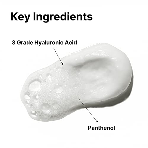 COSRX Hydrium Triple Hyaluronic Moisturizing Cleanser 5.07 fl.oz / 150ml | Daily Cleanser for Dry Skin with Hyaluronic Acid & Vitamin B | Animal Testing Free, Paraben Free, Korean Skin Care - Image 4