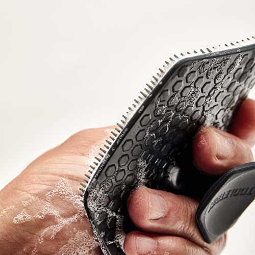 Tooletries - Body Scrubber & Hook - Premium Silicone Scrubber for Cleaning, Exfoliating and Invigorating Your Skin - Shower Accessories - Durable & Long Lasting Body Wash Scrubber for Men - Image 7