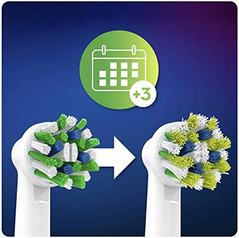 Braun Oral-B 4210201316510 CrossAction Toothbrush Heads with Cleanmaximiser Bristles for Holistic Mouth Cleaning, Pack of 5 - Image 2