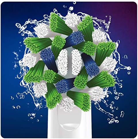 Braun Oral-B 4210201316510 CrossAction Toothbrush Heads with Cleanmaximiser Bristles for Holistic Mouth Cleaning, Pack of 5 - Image 4