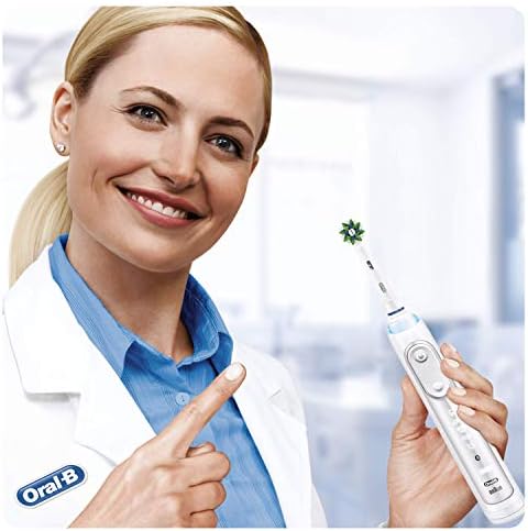 Braun Oral-B 4210201316510 CrossAction Toothbrush Heads with Cleanmaximiser Bristles for Holistic Mouth Cleaning, Pack of 5 - Image 6