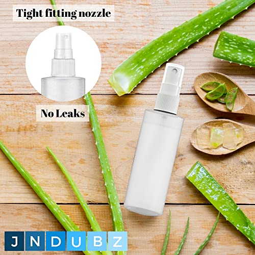 【Made In USA】Plastic Spray Bottle Fine Mist 4 Oz (120ml) – Refillable, Reusable, Portable Sprayer, Travel Size, Leak Proof for Household Use, Essential Oil, Cleaning Solution and Perfume (24 Pack) - Image 4