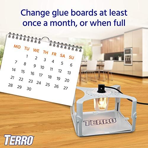 TERRO T231 Flea Trap Refills - Replacement Flea Trap Glue Boards,White, 3 Count (Pack of 1) - Image 4