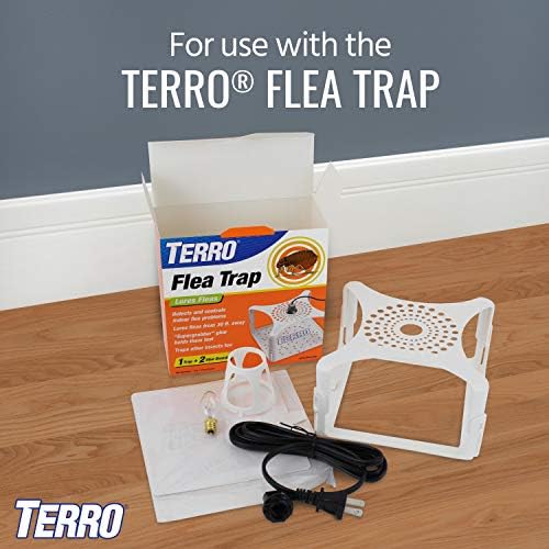 TERRO T231 Flea Trap Refills - Replacement Flea Trap Glue Boards,White, 3 Count (Pack of 1) - Image 5