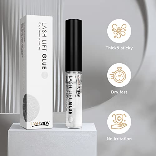 LASHVIEW Lash Lift Glue, Eyelash Perm Glue,Lash Lift Adhesive,Eyelash Lift Glue,Lash Perm Glue,No Irritation and Odorless,5ML. - Image 4