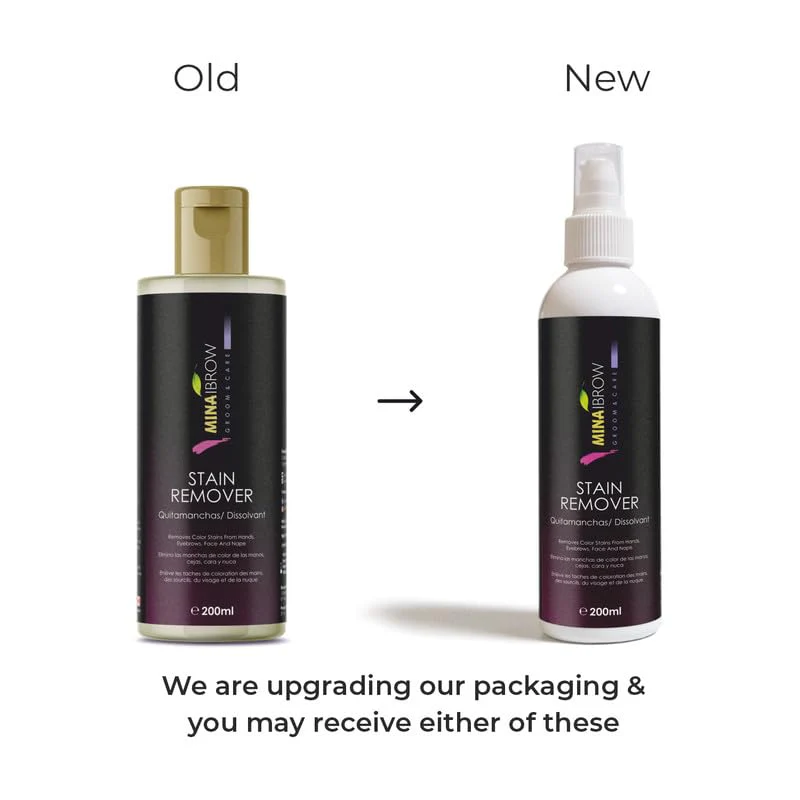 Mina Henna Tint Stain Remover, Softly removes hair color from the scalp, skin around from the eyebrows, hair, beard and mustache quickly and gently 200ml - Image 3