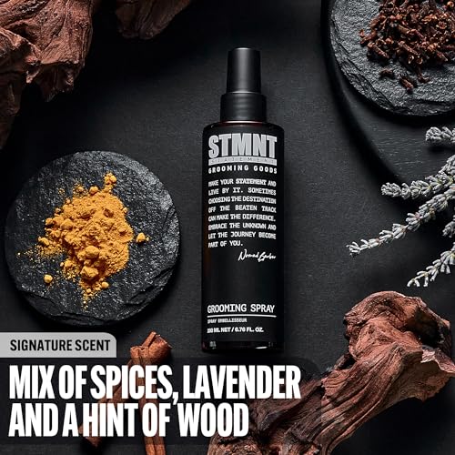 STMNT Grooming Goods Grooming Spray, 6.7 oz | Natural Finish | Thicker Hair Feel | Non-Sticky - Image 2