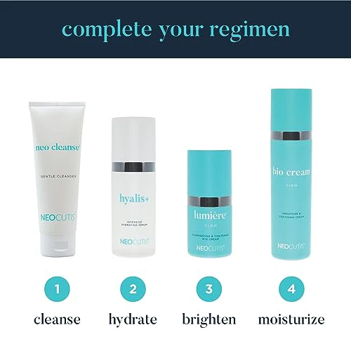 Neocutis Lumiere Firm - Illuminating and Tightening, Anti-Aging Eye Cream - Brighten, Hydrate, and Soothe - for Dark Circles, Puffiness, and Wrinkle Prevention - Travel-Friendly - 15 ml/0.5 fl oz. - Image 10
