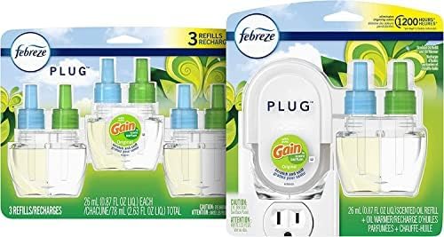 Febreze PLUG, Gain Original, Starter Kit & (4) .87 fl. oz. Oil Refills - Image 2