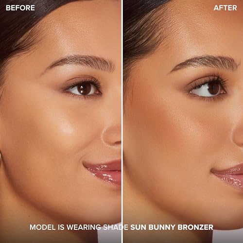 Too Faced Sun Bunny Bronzer | Buildable Luminous Glow for Sun-Kissed Finish + Cruelty Free, 0.28 Ounce - Image 4