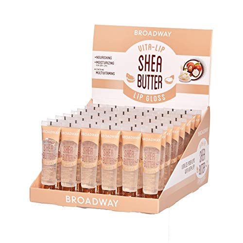 Ruby Kisses Broadway Vita-Lip Clear Lip Gloss Box Display Set (Shea Butter) - Image 2