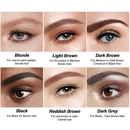 Eyebrow Pen - iMethod Upgrade Eyebrow TattooPen, Eyebrow Makeup, Long Lasting, Waterproof and Smudge-proof, Dark Grey - Image 7