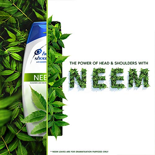 Head & Shoulders Neem, Anti Dandruff Shampoo, 340 ml - Image 5