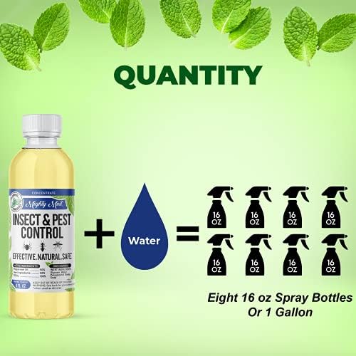 Mighty Mint Peppermint Oil Insect & Pest Control Spray with Concentrate - Makes 1 Gallon - Image 7