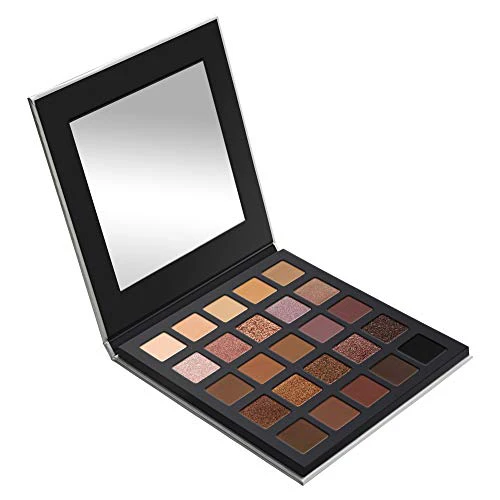 LORAC PRO Matte & Shimmer Eyeshadow Palette, Metallic High Pigmented, Mirror Compact - Image 5