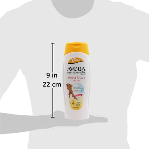 Avena Instituto Español Arnica Lotion Tired Legs, Improves Skin Appearance, Even Varicose Veins Areas, Refreshes Legs, 2-Pack of 17 FL Oz each, 2 Bottles - Image 4