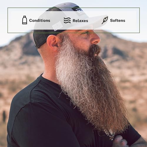 Live Bearded Beard Conditioner, 8 fl oz - Strengthens and Softens Facial Hair - Made in the USA - All-Natural Ingredients with Biotin, Caffeine | Executive Scent - Cedar, Vanilla - Image 5