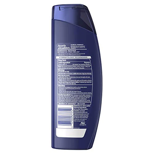 Head & Shoulders Clinical Strength Dandruff Defense Intensive Itch Relief Shampoo, 13.5 Fl Oz, 5.349 Fl Oz - Image 2