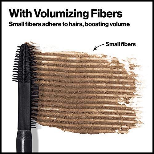 Revlon ColorStay Brow Fiber Filler, Longwearing & Volumizing Waterproof Eyebrow Gel, 302 Warm Brown, 0.23 fl. oz. - Image 4