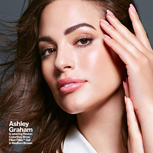 Revlon ColorStay Brow Fiber Filler, Longwearing & Volumizing Waterproof Eyebrow Gel, 302 Warm Brown, 0.23 fl. oz. - Image 9
