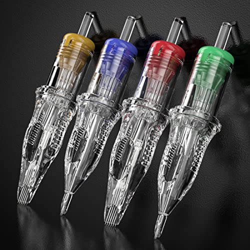 Dragonhawk Extreme Tattoo 50Pcs Cartridges Needles Mixed Sizes 1003RL 1005RL 1007RL 1009RL 1011RL EX-1 (#10RL-50PCS) - Image 6