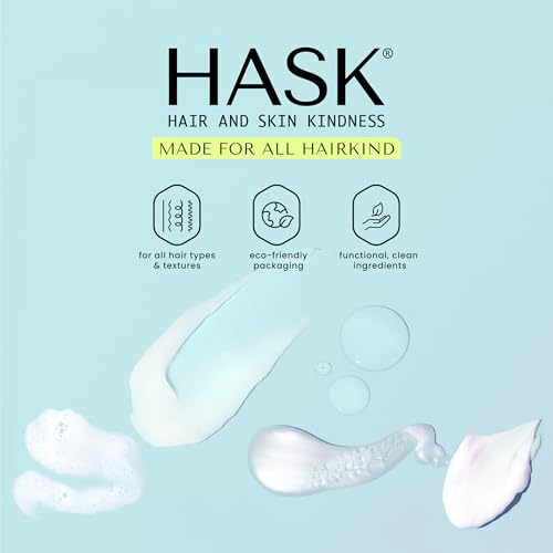 HASK CURL CARE Shampoo + Conditioner Set Coconut and Argan Oil, for Curly Hair Types, Vegan, Color Safe, Gluten-Free, Sulfate-Free, Paraben-Free, Cruelty-Free - 1 Shampoo and 1 Conditioner - Image 9