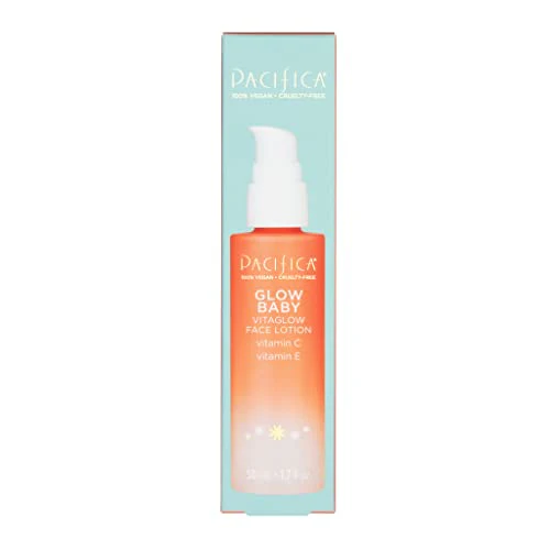 Pacifica Face Moisturizer - Vitamin C Face Lotion Glow Baby VitaGlow Face Moisturizer Glow Recipe, Vitamin E, Antioxidants, Dermatologist Tested 1.7 oz - Image 2