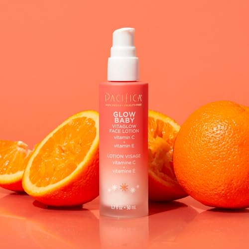 Pacifica Face Moisturizer - Vitamin C Face Lotion Glow Baby VitaGlow Face Moisturizer Glow Recipe, Vitamin E, Antioxidants, Dermatologist Tested 1.7 oz - Image 8