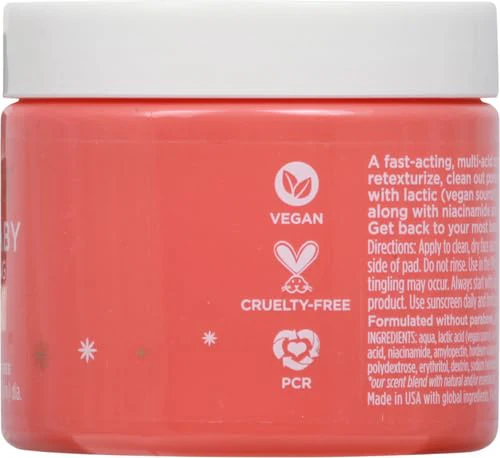 Pacifica Beauty Glow Baby Brightening Peel Pads 10% AHA + BHA, Skincare, Exfoliating, Skin Texture, Minimize Pores, For All Skin Types, Fragrance Free, Clean Skin Care, Vegan - 60 Pads (1 Count) - Image 16