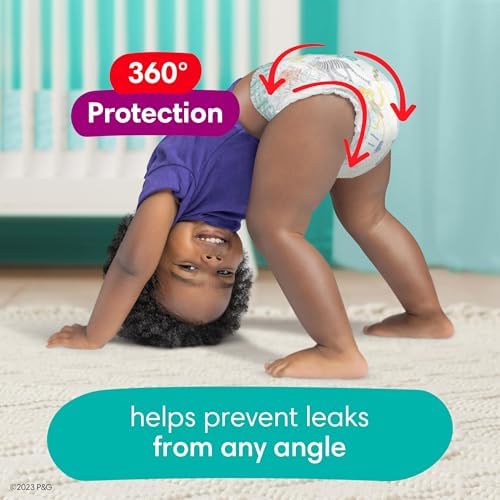 Pampers Diapers - Cruisers 360 - Size 6, 48 Count, Babyproof up to 100% Leakproof Pull-On Diaper - Image 4