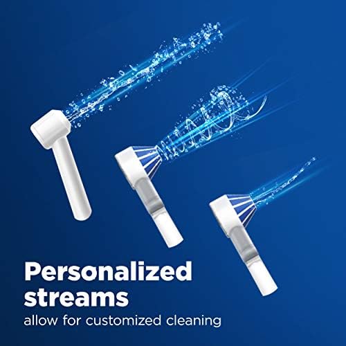 Oral-B Water Flosser Advanced, Cordless Portable Oral Irrigator Handle with 2 Nozzles - Image 4