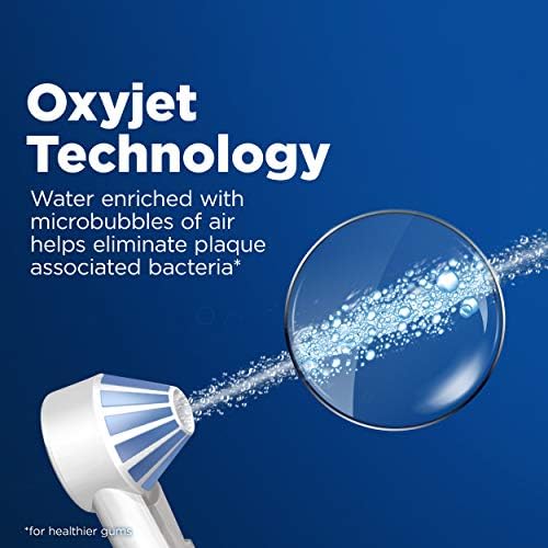 Oral-B Water Flosser Advanced, Cordless Portable Oral Irrigator Handle with 2 Nozzles - Image 7