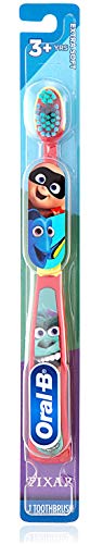 Oral-B Kids Manual Toothbrush, Monsters Characters, for Children and Toddlers 3+, Extra Soft Bristles - Pack of 6 (Characters Vary) - Image 4