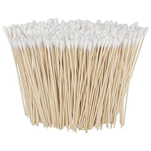 6'' Long Cotton Swabs 500PCS - Cotton Swabs With Wooden Sticks- Cleaning Swabs for Makeup, Pet Care, Gun Cleaning, Electronics, Arts and Crafts - Image 2