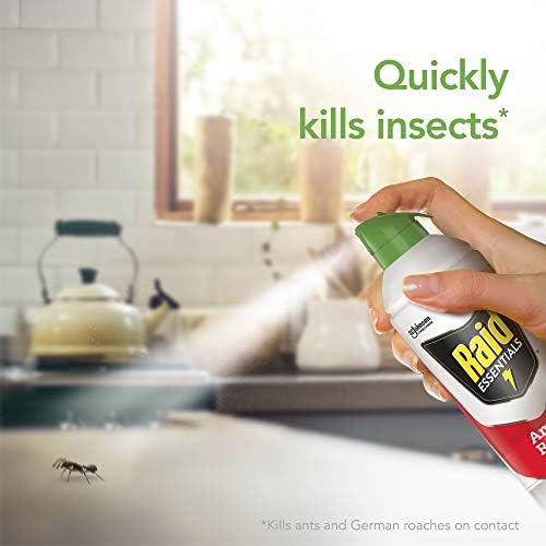 Raid Essentials Ant & Roach Killer Aerosol Spray, Child & Pet Safe, Kills Insects Quickly, for Indoor Use, 10 oz (Pack of 3) - Image 5