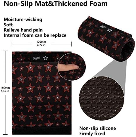 Spring Seaon Universal Walker Handle Padded -Hand Grip (2 Pack) Covers Non-Slip Cushion Padding for Folding Rolling Walker,Rollator Handle-Crutch Handle Pad Grips- Mobility Aid - Image 3
