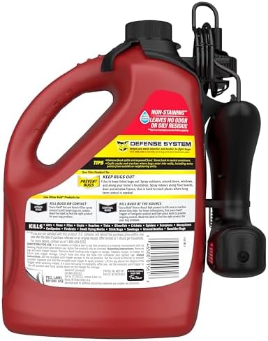 Raid MAX Perimeter Protection, 1 Gallon, Indoor & Outdoor Insecticide Spray with Reusable Electric Sprayer - Image 10