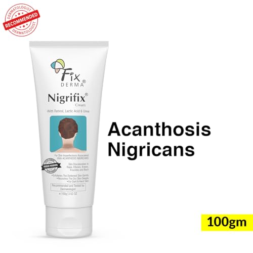 FIXDERMA Nigrifix Cream for Acanthosis Nigricans with Lactic Acid | Dermatologist Tested Retinol Cream | Useful for Dark Body Parts like Neck, Ankles, Armpits & Elbows –3.52 FlOz - Image 2