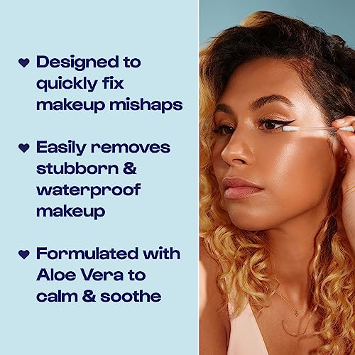 Alleyoop Cotton Swabs for Makeup, Tip Off Liquid-Filled Makeup Removing Swabs (24 Count, 3 Pack) - Easy-To-Use & Space Saving Makeup Remover - Disposable Cotton Tips for Eye, Lip, Eyebrow, & Eyeshadow - Image 2